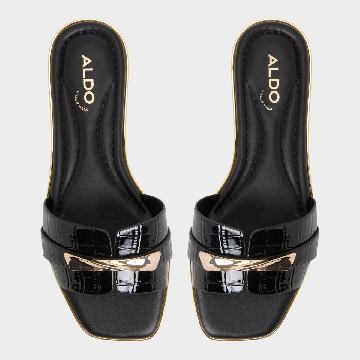 Darlina in Black - Slide sandal | Aldo Classic