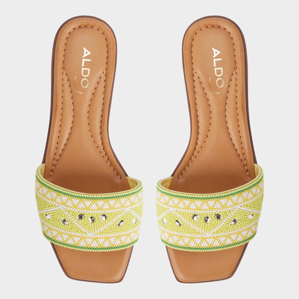 Seavacay Bright Yellow Women's Travel essentials - Slide sandal | Aldo Best Seller