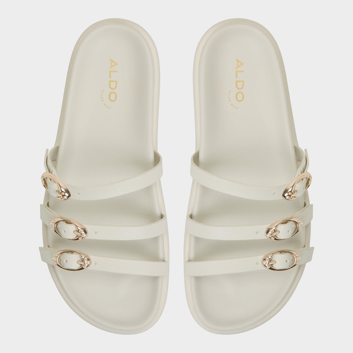 Zephyra White Women's Footbed sandals - Footbed sandal, Footbed sandal | Aldo Recommended