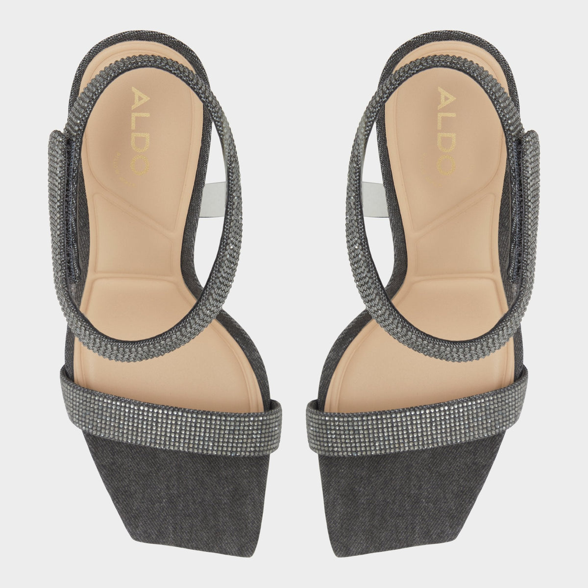 Rosy Dark Grey Women's Strappy sandals - Strappy heeled sandal | Aldo Best Seller