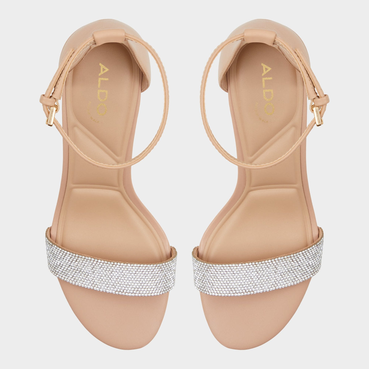 Pristine in Bone - Strappy sandal, Block heel | Aldo Popular