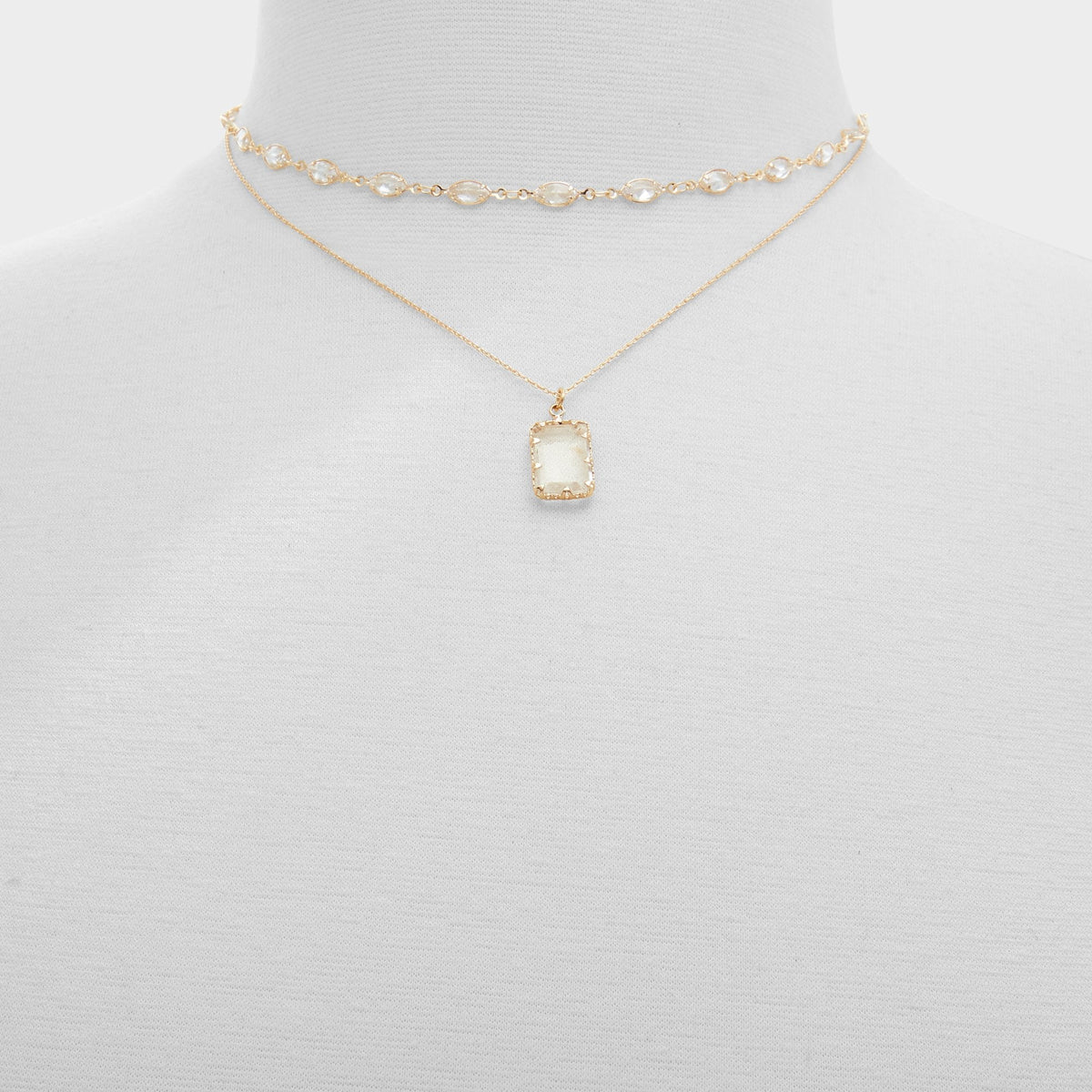 Destinie Gold/Clear Multi Women's Necklaces - Layered necklace | Aldo Premium
