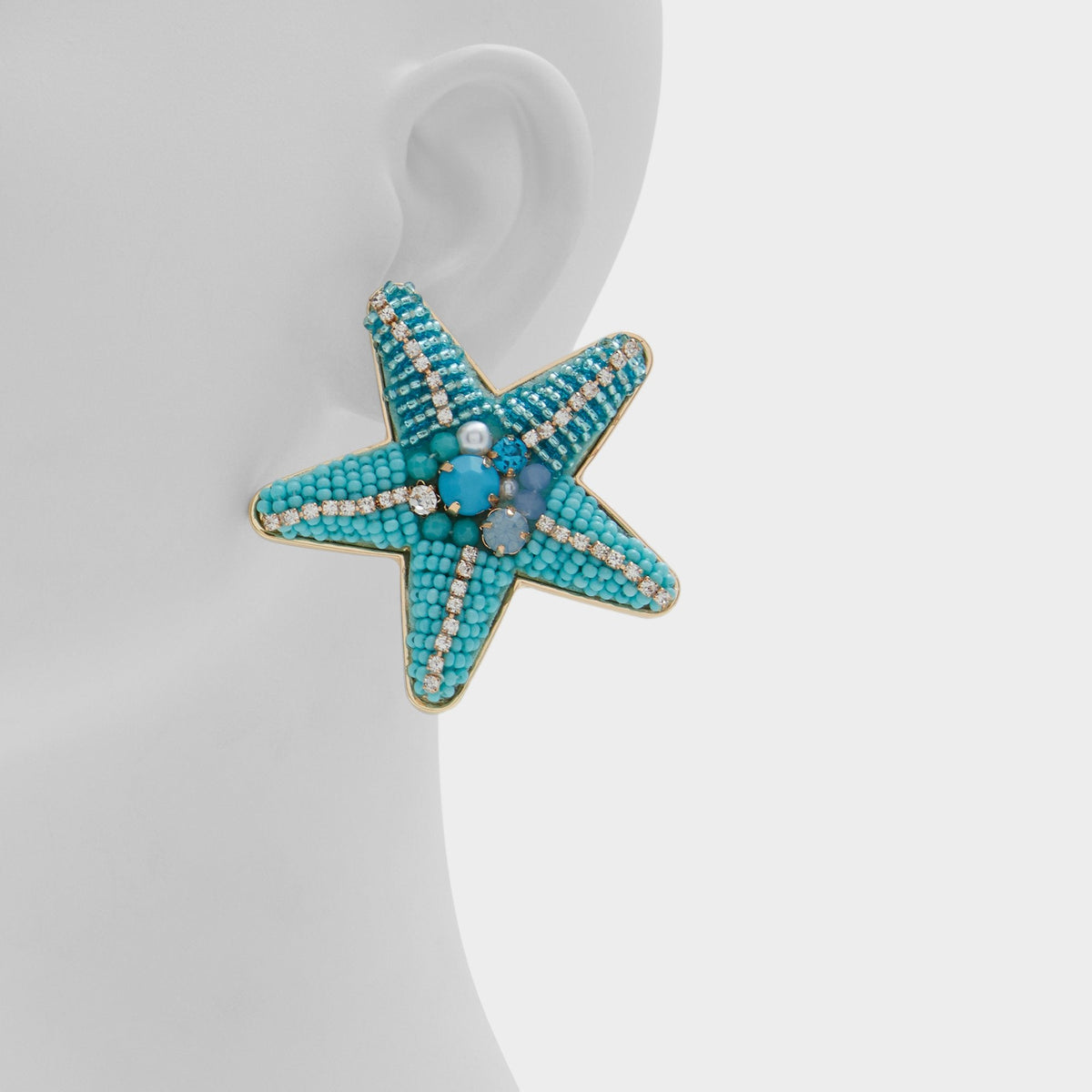 Starfishh in Turquoise - Statement earrings | Aldo Essential