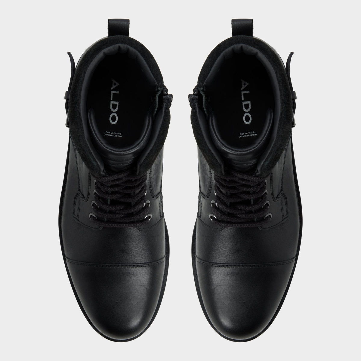 Quaid in Black - Lace-up boot | Aldo Featured
