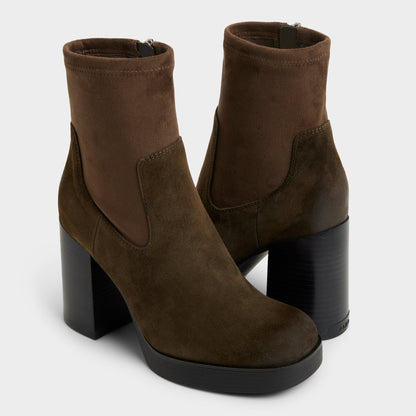 Seraphica in Dark Brown 14116582 - Ankle boot, Platform | Aldo Featured