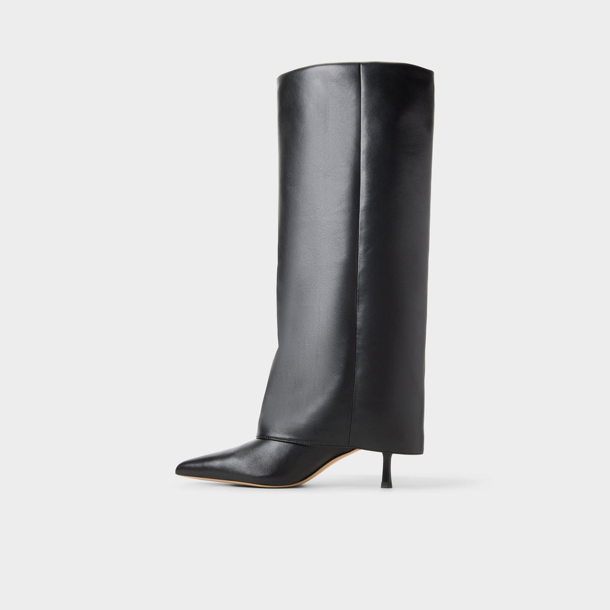 Aseader in Black - Knee-high boot, Stiletto heel | Aldo Classic