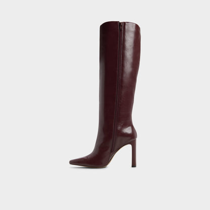 Elyne in Burgundy - Knee-high boot | Aldo New