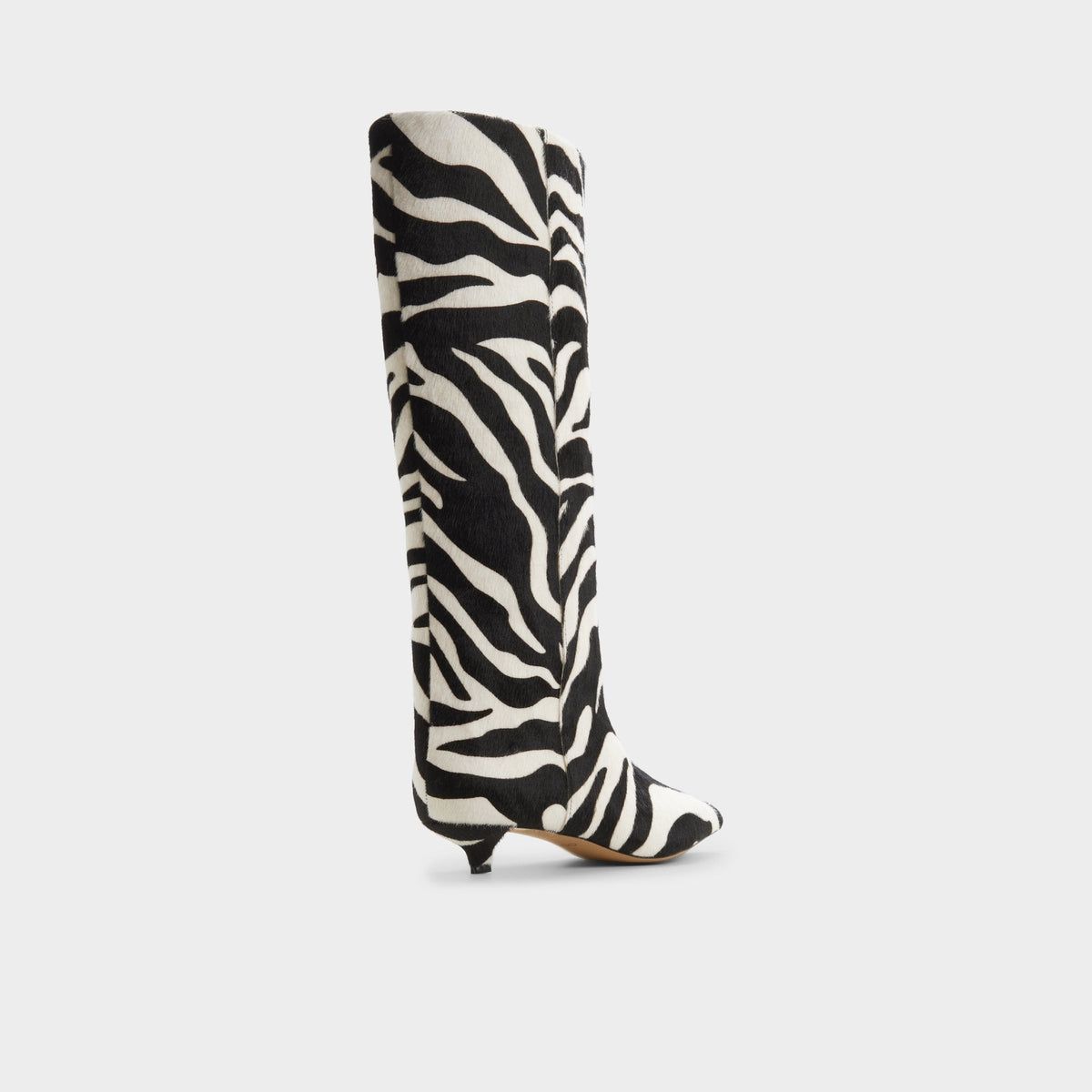 Gabelia in White Black - Knee-high boot, Kitten heel | Aldo Recommended