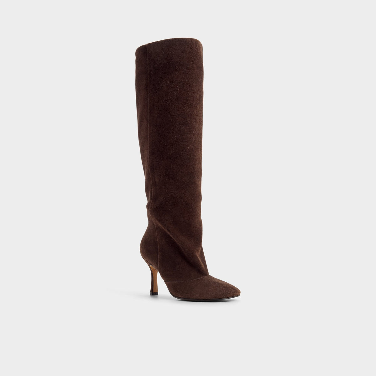 Frankey in Dark Brown - Knee-high boot, Stiletto heel | Aldo Essential