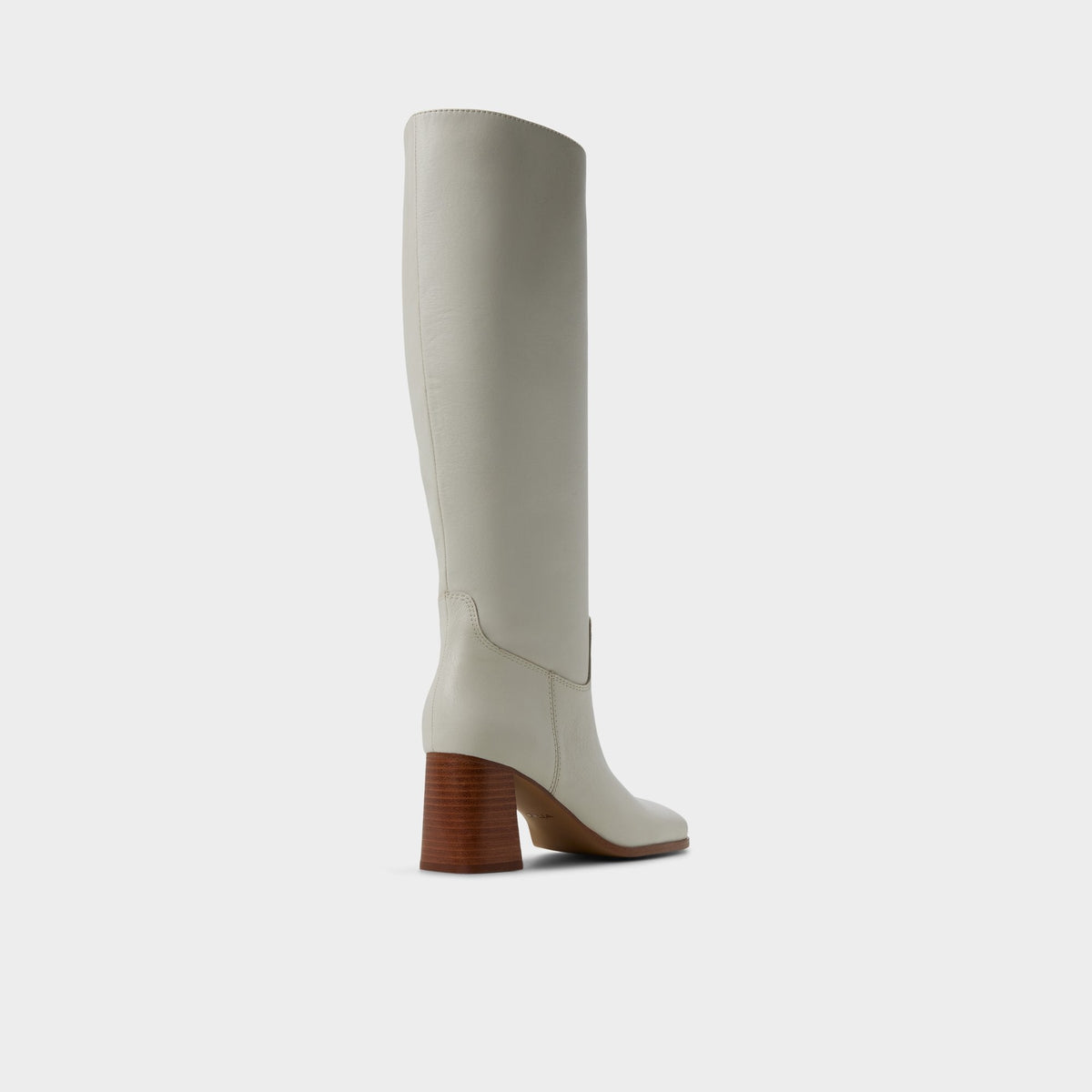 Elyze in White Bone - Knee-high boot, Block heel | Aldo Classic