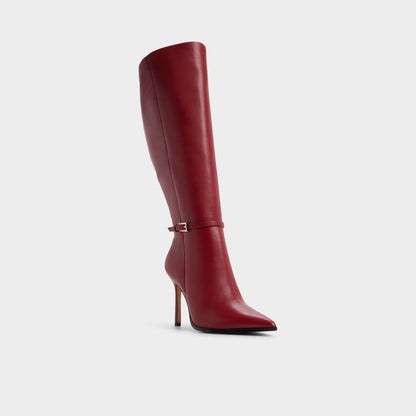 Maellie in Wc Dark Red - Knee-high boot, Stiletto heel | Aldo Classic
