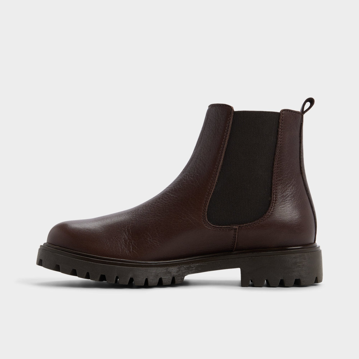 Adalitlan in Medium Brown - Chelsea boot, Lug sole | Aldo Signature