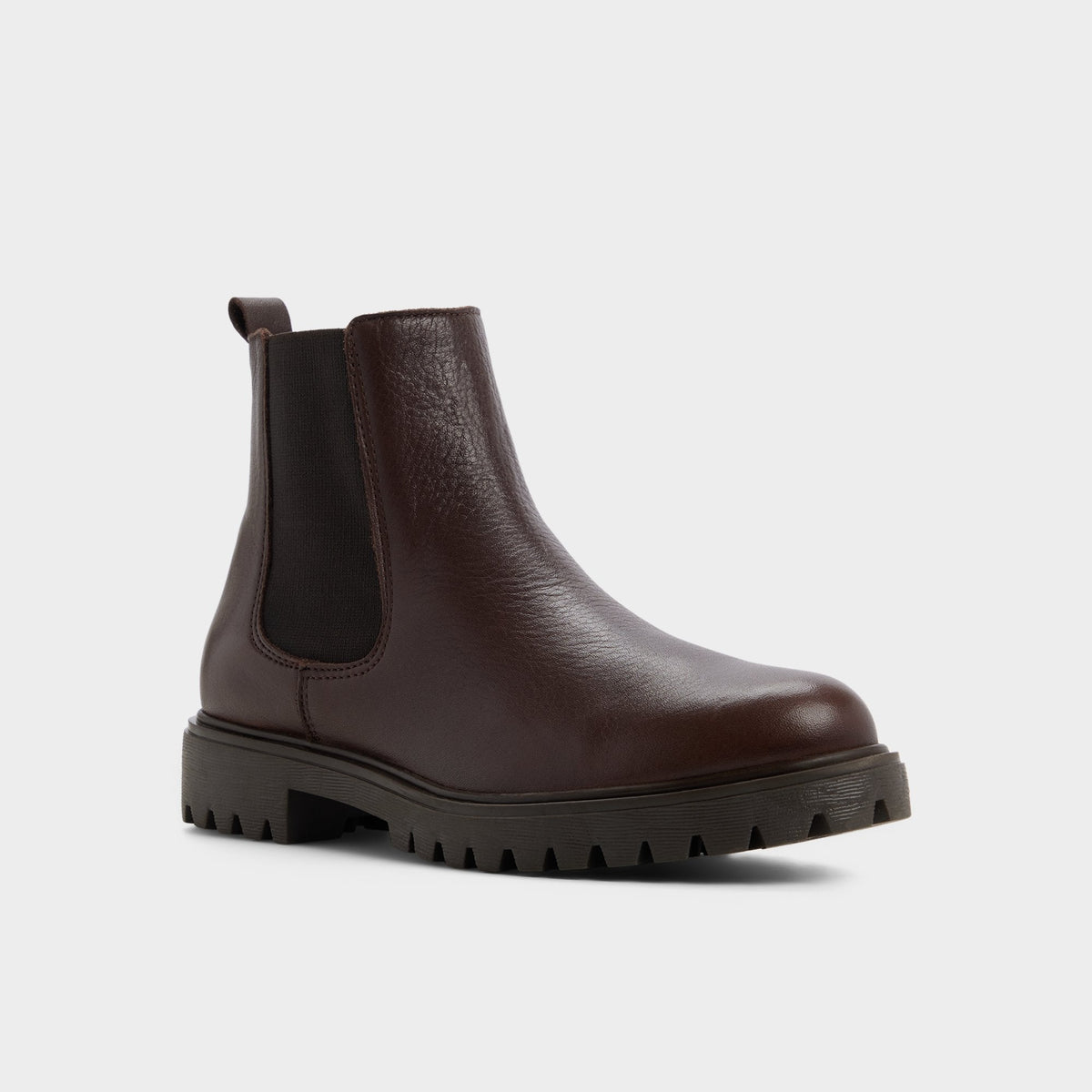 Adalitlan in Medium Brown - Chelsea boot, Lug sole | Aldo Signature