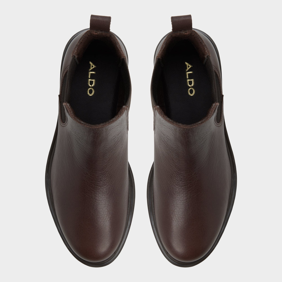 Adalitlan in Medium Brown - Chelsea boot, Lug sole | Aldo Signature