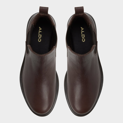 Adalitlan in Medium Brown - Chelsea boot, Lug sole | Aldo Signature