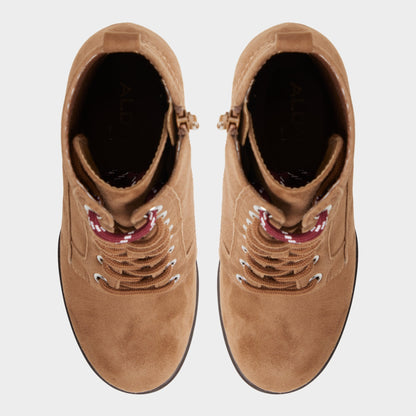 Rebelliously in Light Brown - Combat ankle boot, Lug sole | Aldo Essential
