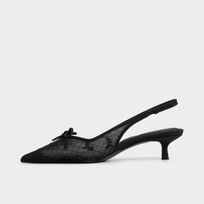 Azaro in Other Black 14151901 - Slingback heel, Kitten heel | Aldo Best Seller