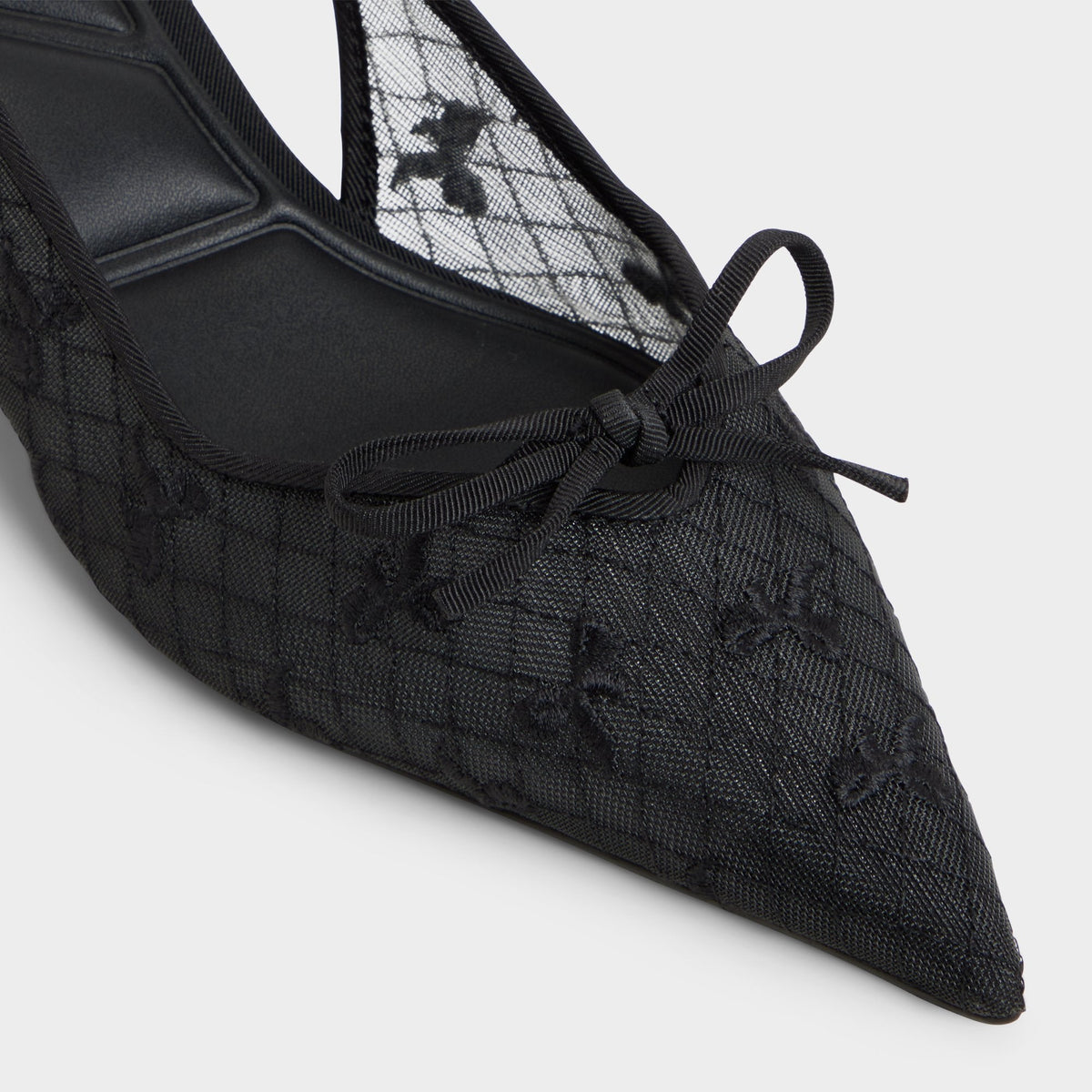 Azaro in Other Black 14151901 - Slingback heel, Kitten heel | Aldo Best Seller