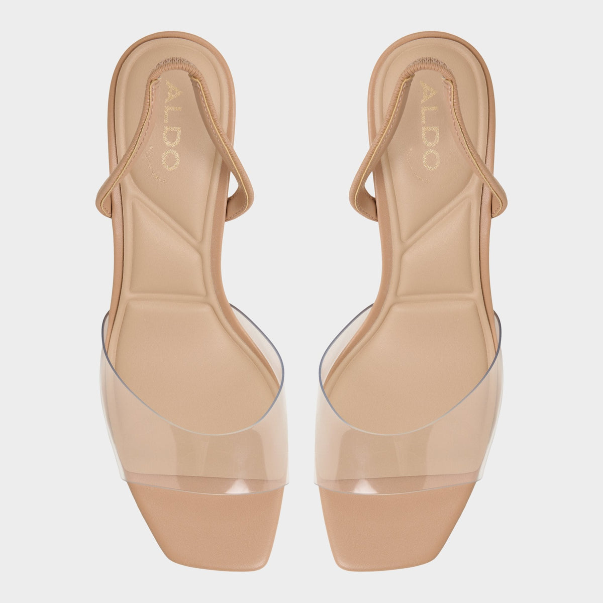 Andyana Beige Women's Strappy sandals - Slingback heeled sandal, Stiletto heel | Aldo Essential