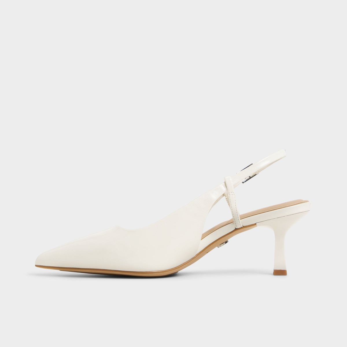 Adan in White Bone - Slingback heel, Kitten heel | Aldo Trending
