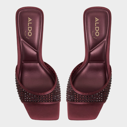 Agatha in Bordo - Heeled mule | Aldo Premium