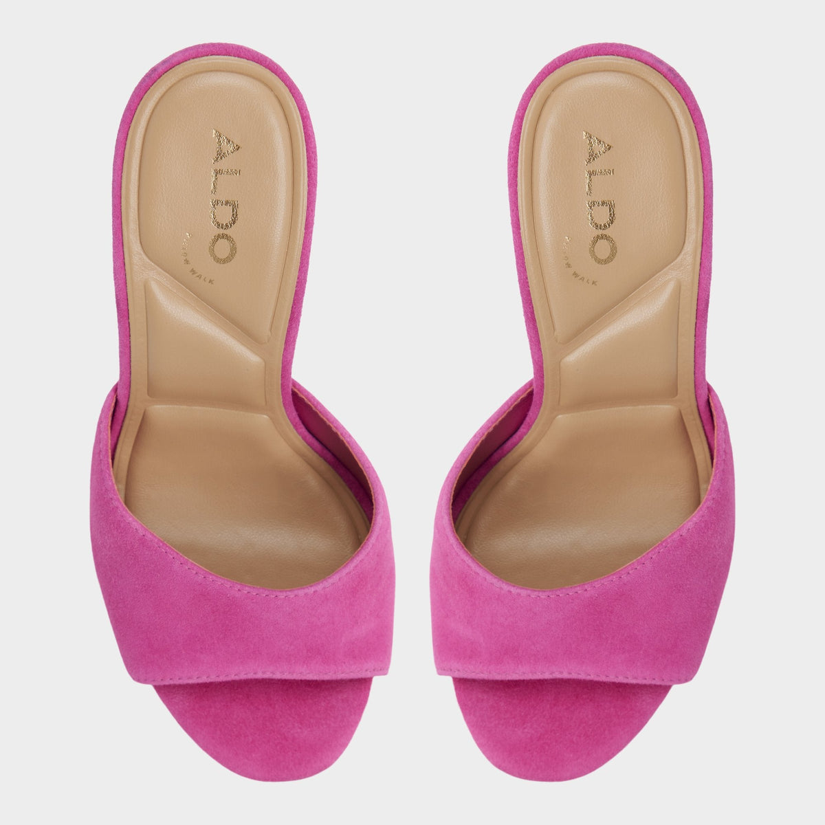 Rivieraa in Dark Pink - Heeled mule, Platform | Aldo Classic