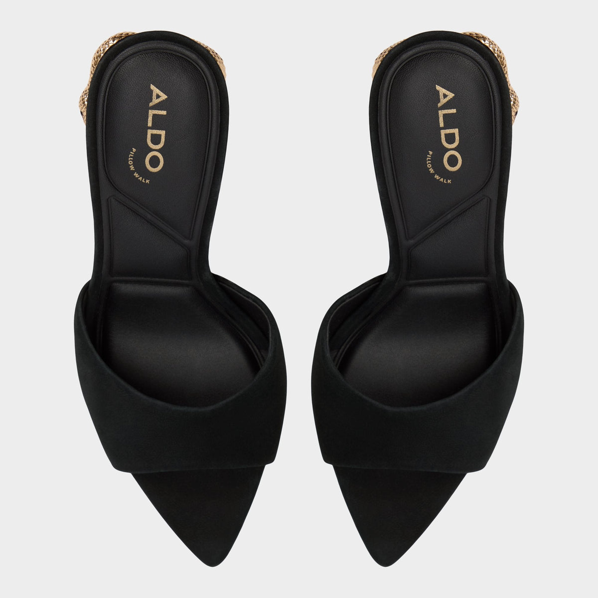 Seashella Other Black Women's Heeled mules - Heeled mule | Aldo Exclusive