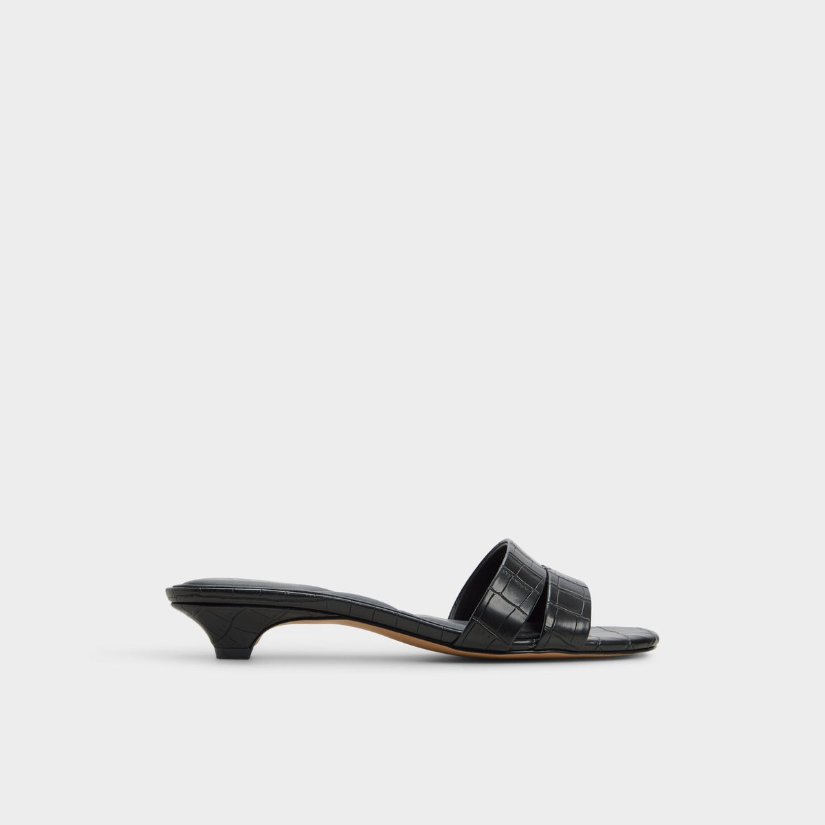 Scarletta Black Women's Heeled mules - Heeled mule, Kitten heel | Aldo New