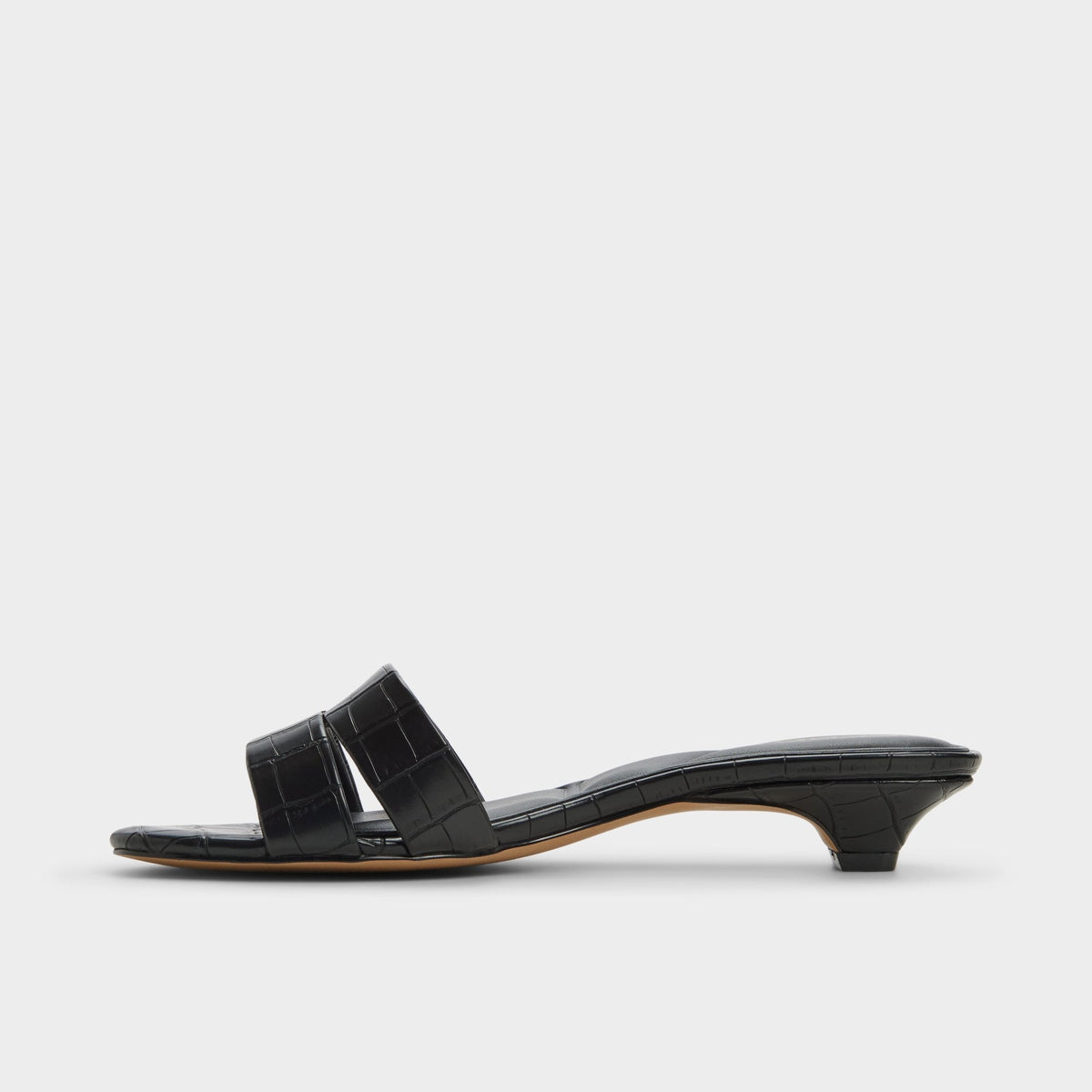 Scarletta Black Women's Heeled mules - Heeled mule, Kitten heel | Aldo New