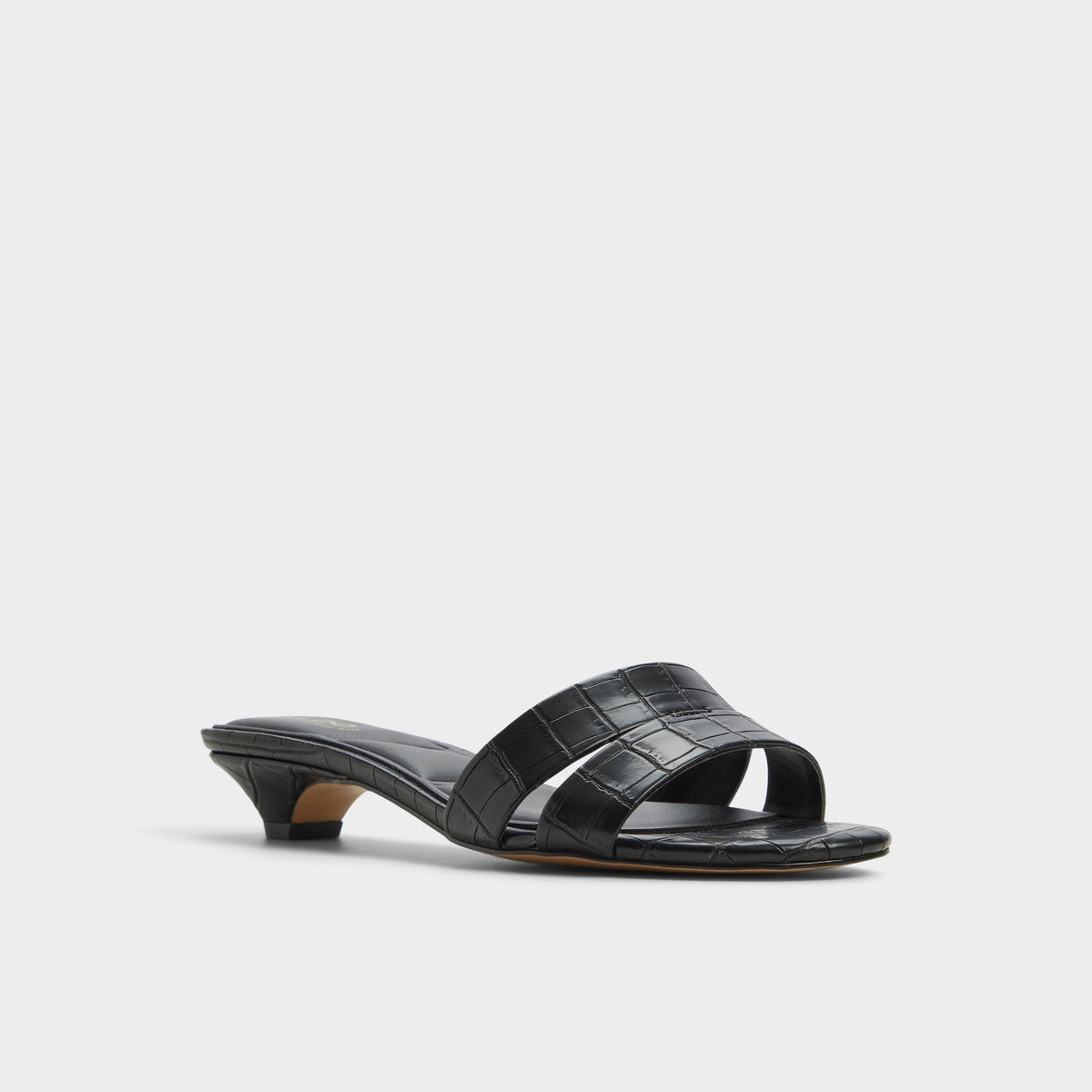 Scarletta Black Women's Heeled mules - Heeled mule, Kitten heel | Aldo New