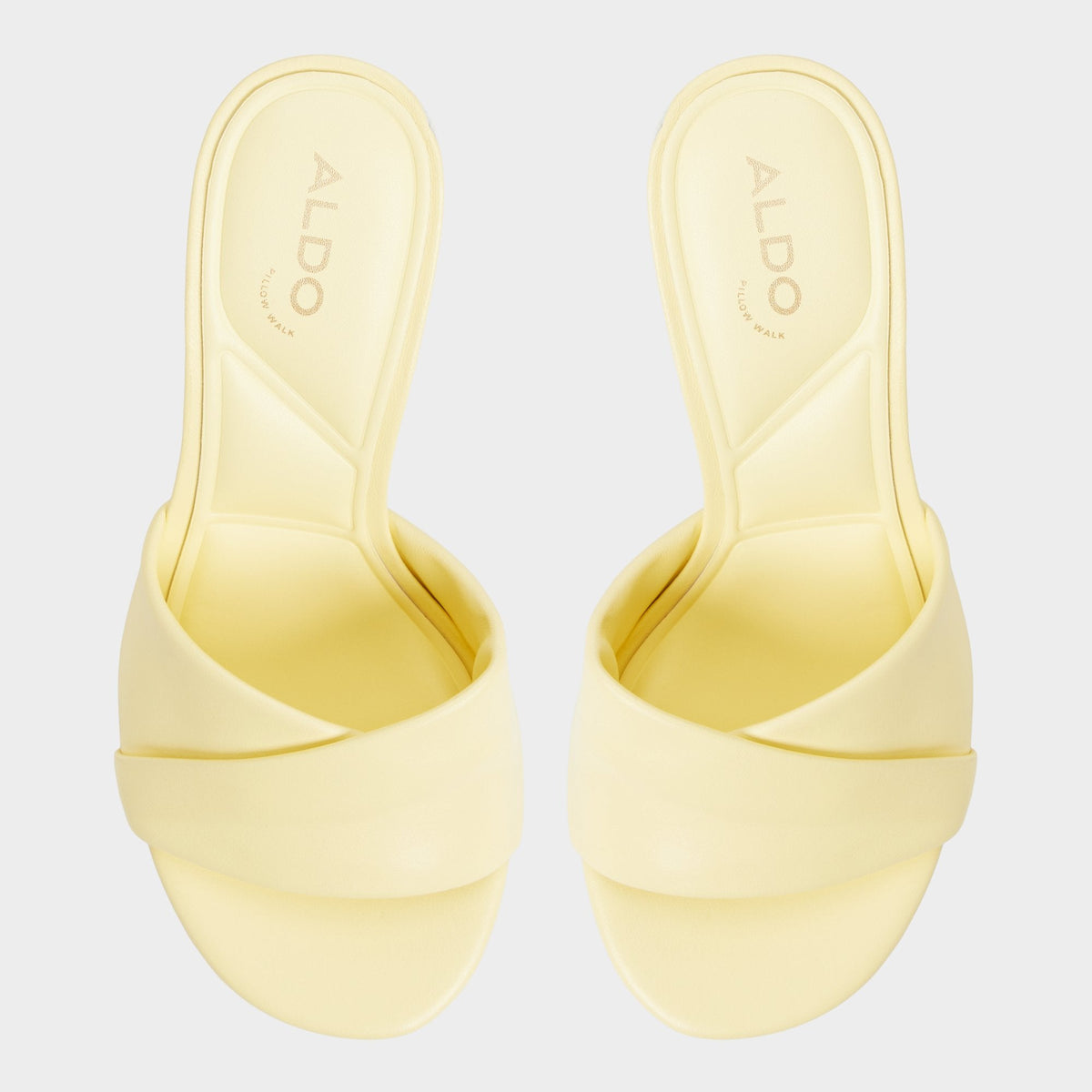 Lyhanna Light Yellow Women's Heeled mules - Heeled mule, Stiletto heel | Aldo Exclusive