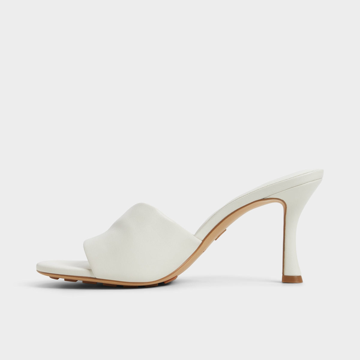 Lyhanna White/Bone Women's Heeled mules - Heeled mule, Stiletto heel | Aldo Recommended