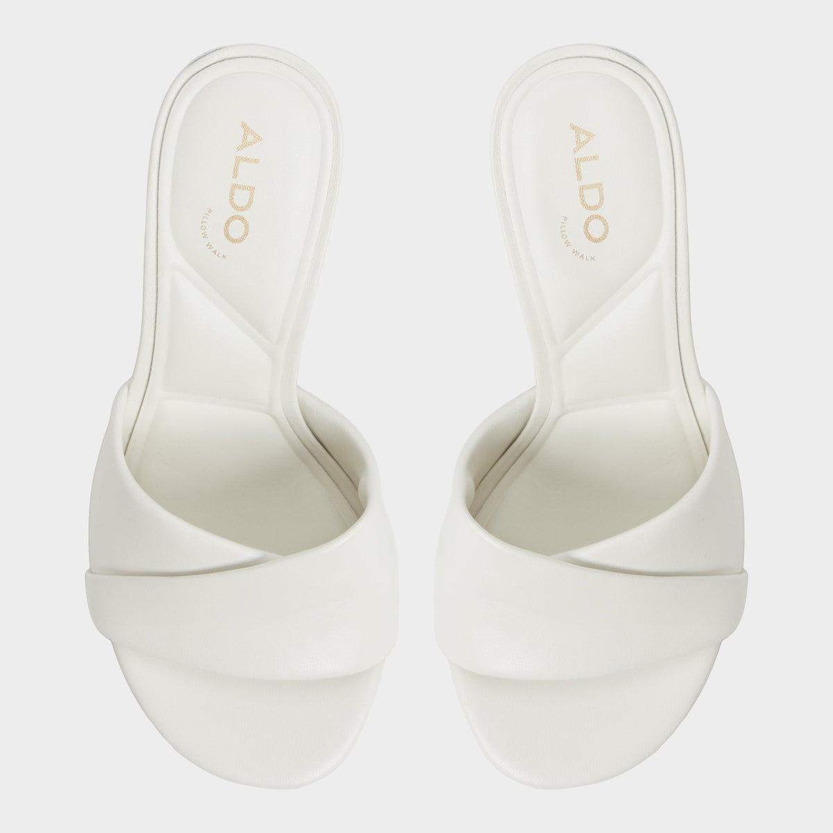 Lyhanna White/Bone Women's Heeled mules - Heeled mule, Stiletto heel | Aldo Recommended