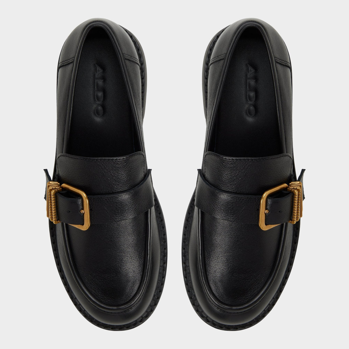 Kalya in Black - Loafer, Block heel | Aldo Exclusive