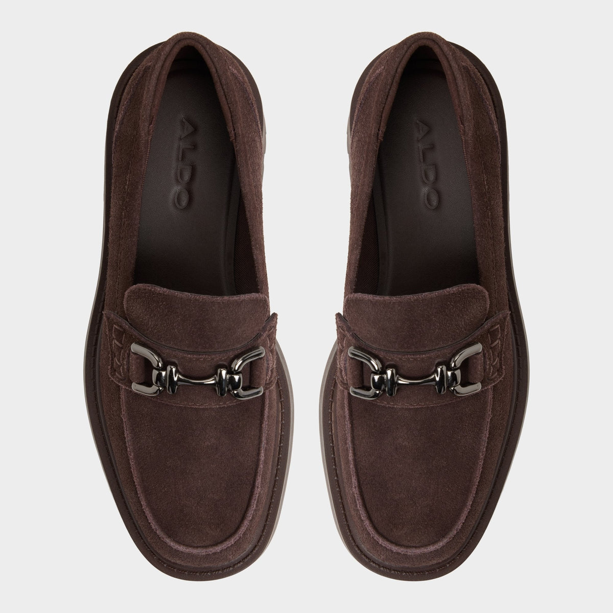 Oneameth in Dark Brown - Loafer, Lug sole | Aldo Classic