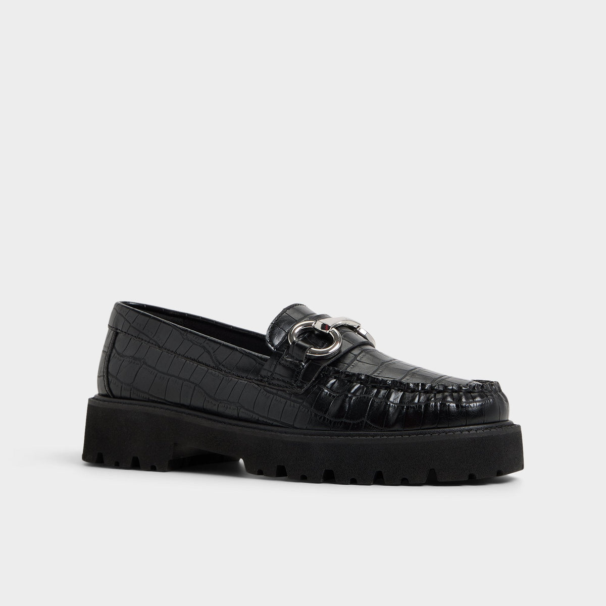 Danrose Black Women's Loafers & Oxfords - Loafer, Lug sole | Aldo New