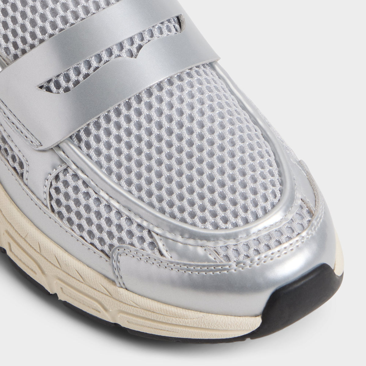 Loffy in Silver - Loafer, Jogger sole | Aldo Signature
