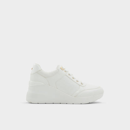 Iconistep White Overflow Women's Low top sneakers - Wedge sneaker, Wedge heel | Aldo New