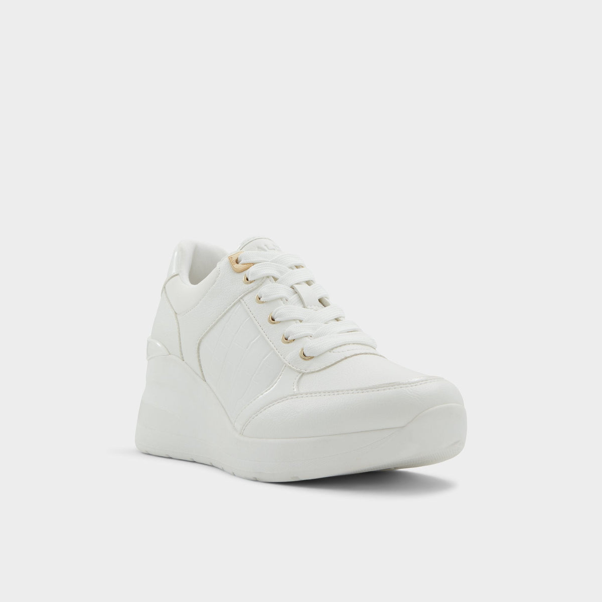 Iconistep White Overflow Women's Low top sneakers - Wedge sneaker, Wedge heel | Aldo New