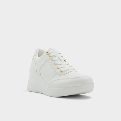 Iconistep White Overflow Women's Low top sneakers - Wedge sneaker, Wedge heel | Aldo New