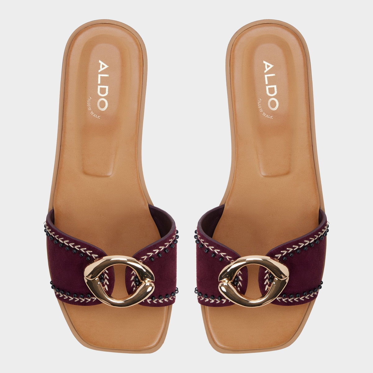 Biggin in Bordo - Slide sandal | Aldo Featured
