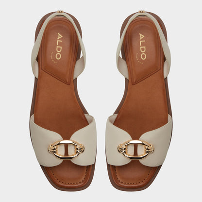 Calelian in Other White - Flat sandal | Aldo Exclusive