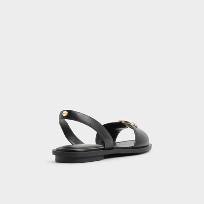 Calelian in Black - Flat sandal | Aldo Trending