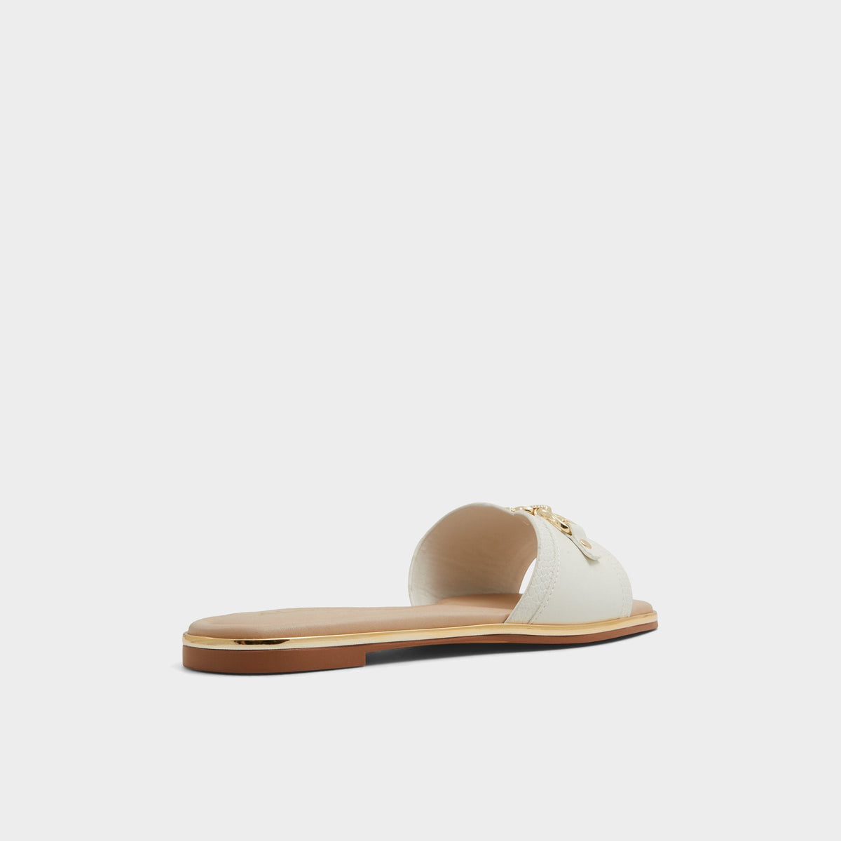 Alamassi Open White Women's Flats - Slide sandal | Aldo Essential