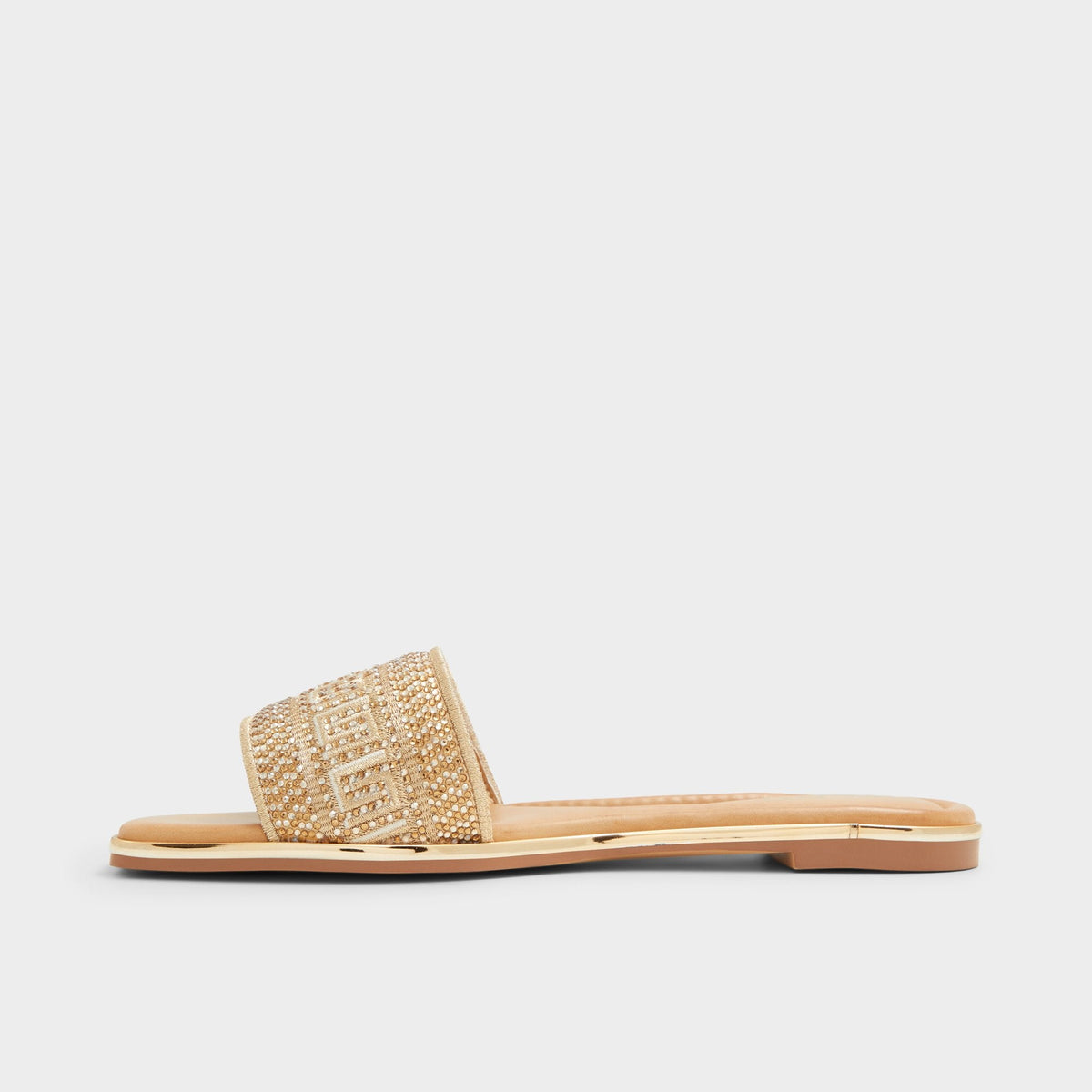Oceania Gold Women's Flats - Slide sandal | Aldo Premium