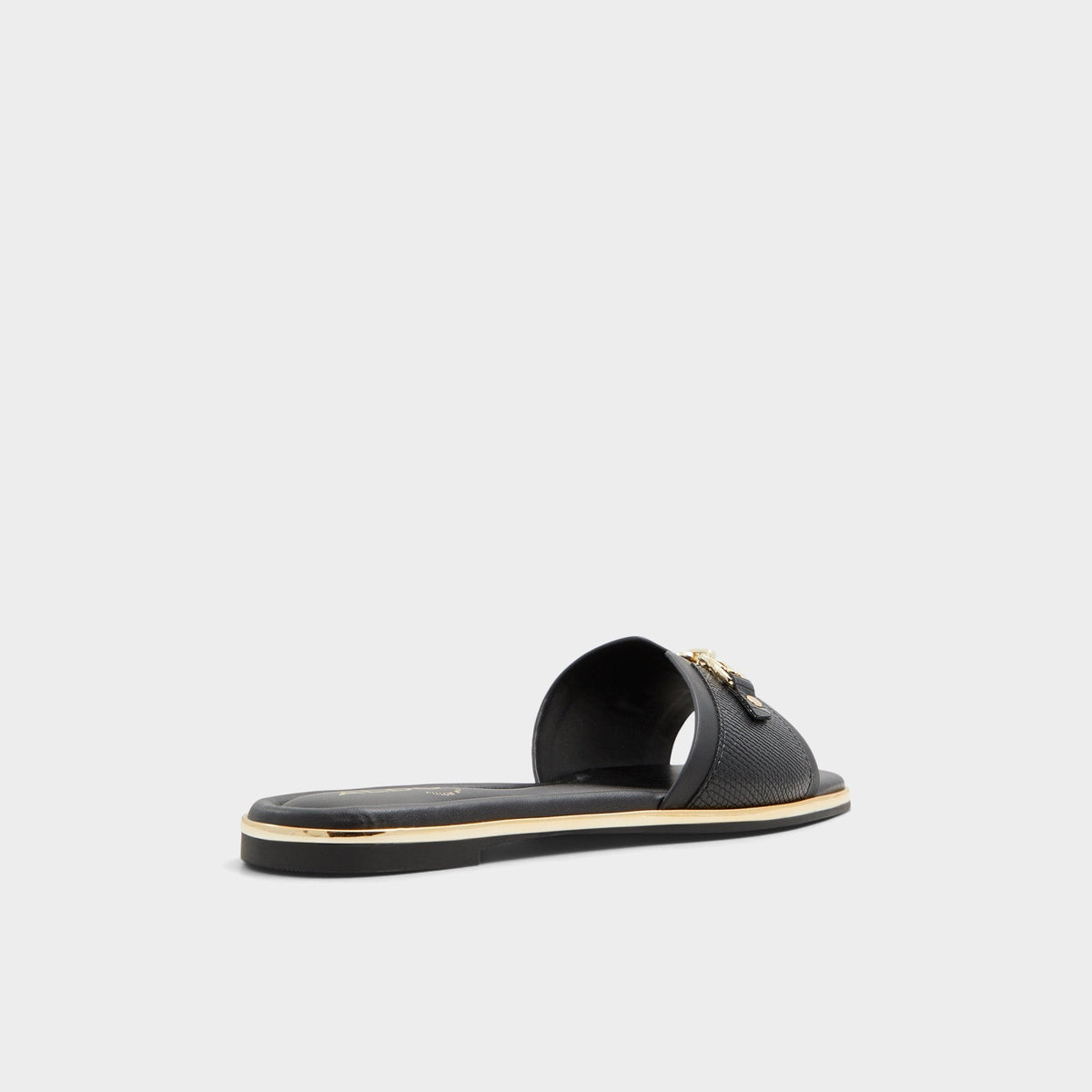 Alamassi Black Women's Flats - Slide sandal | Aldo Exclusive