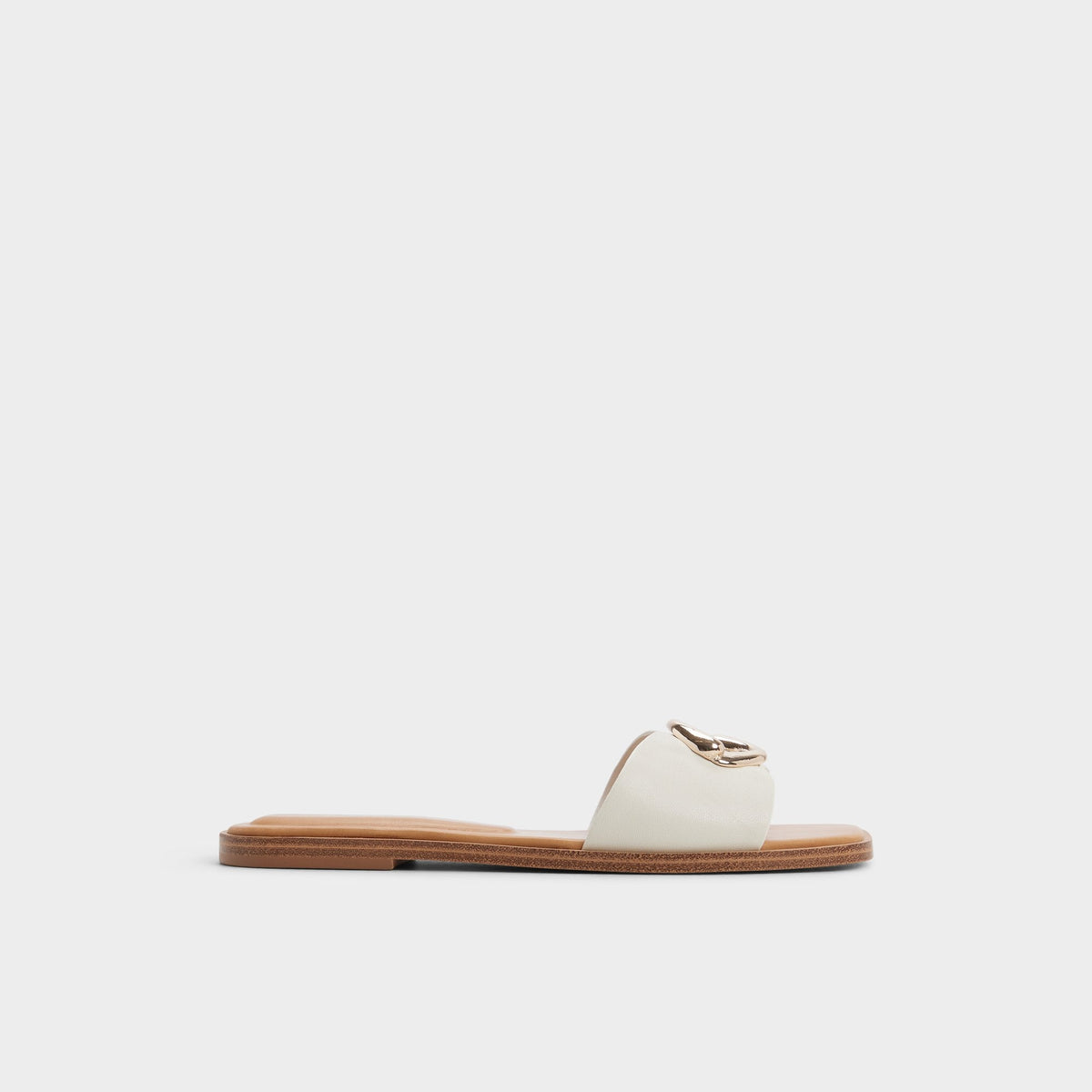 Biggin in White Bone - Slide sandal | Aldo Essential