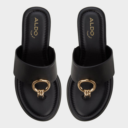 Friegan in Black - Slide sandal, Wedge heel | Aldo Best Seller