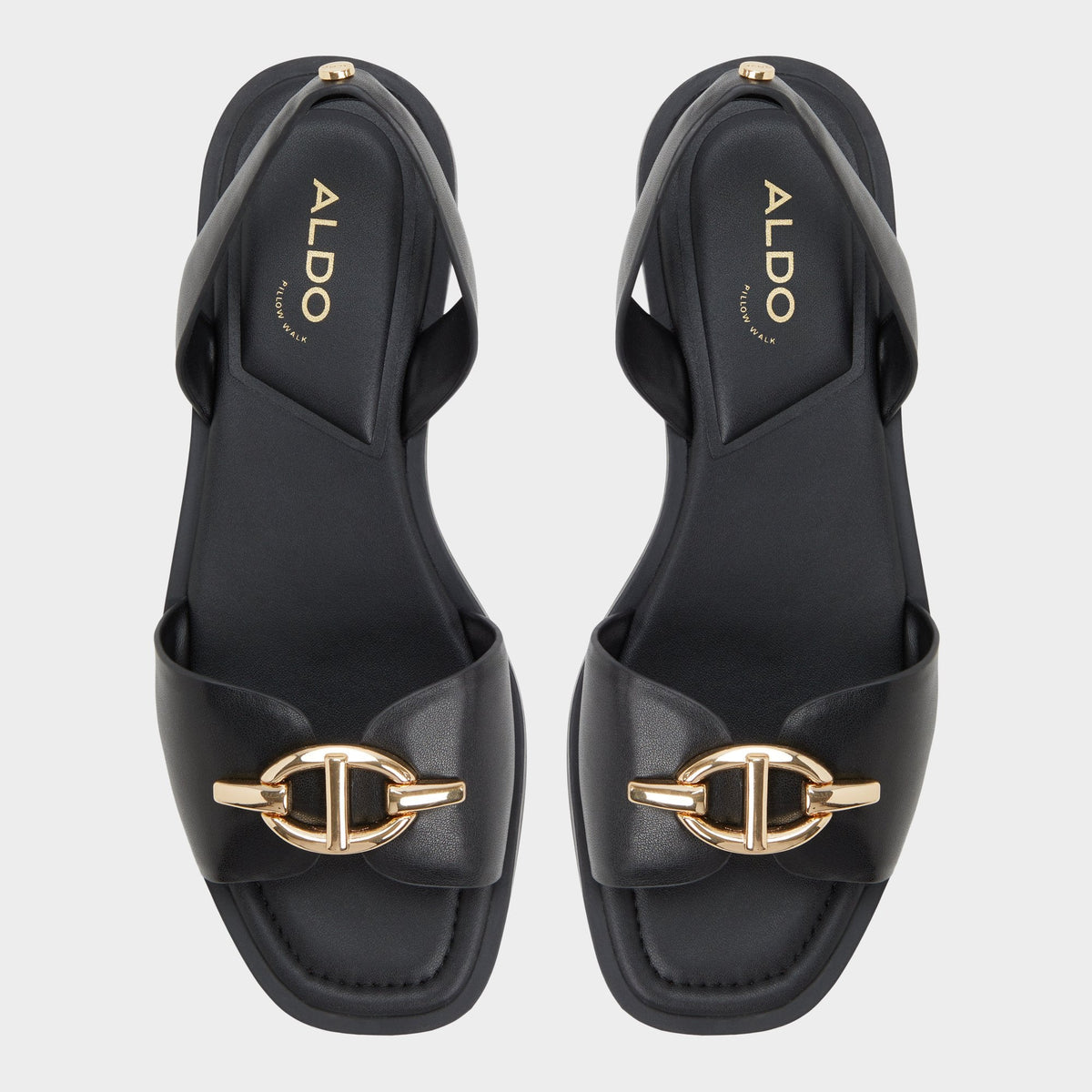 Goassi Black Women's Flats - Flat sandal | Aldo Classic