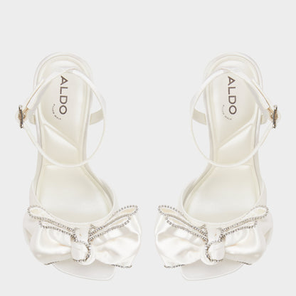 Tinsel in Other White - Strappy heeled sandal, Stiletto heel | Aldo Popular